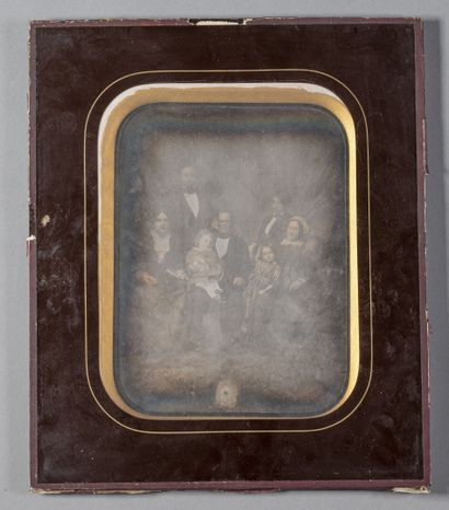 Anonyme, France vers 1850
Portrait de famille...