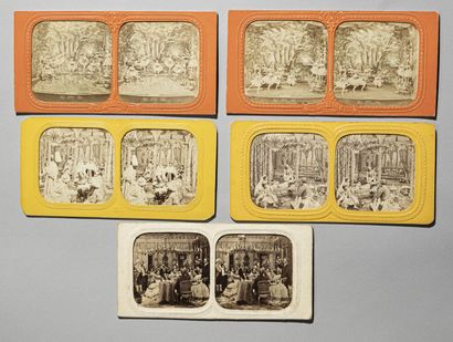 null Stereoscopy to the discovery 1860/1900
Strong lot of more than one hundred and...