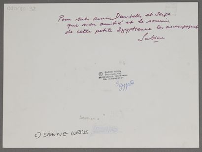 null Sabine WEISS (1924-2021)
La petite Égyptienne
Tirage argentique postérieur sur...