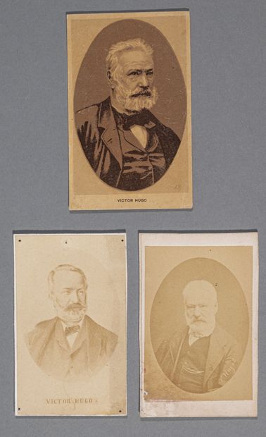 null Contrefacteur d'Étienne CARJAT (1828-1906)
Portrait de Victor Hugo au format...