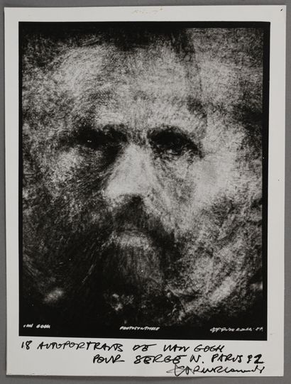 null Krzysztof PRUSZKOWSKI (né en 1943)
18 autoportraits de Van Gogh, Paris, 1992
Tirage...