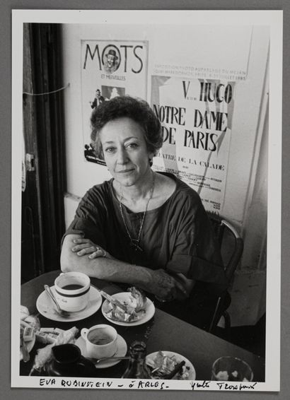 null Yvette TROISPOUX (1914-2007)
Portrait de la photographe Eva Rubinstein (né en...