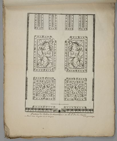 null [Gardens of Le Nôtre] Editions of Nicolas 1er LANGLOIS
Booklet containing about...