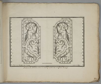 null [Gardens of Le Nôtre] Editions of Nicolas 1er LANGLOIS
Booklet containing about...