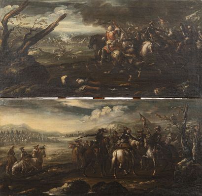 Attributed to Ercole GRAZIANI (1651-1726)
Scenes...