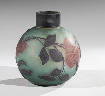 MULLER FRERES - LUNÉVILLE
Spherical vase...