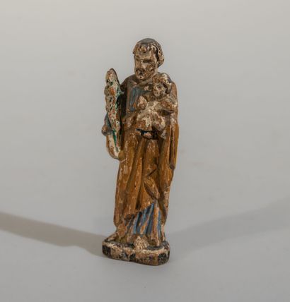 Saint Joseph avec l'Enfant Jésus
Petite sculpture...