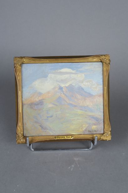 null Frank BAL (1876-1960)
Paysage de montagne
Huile sur panneau, signée en bas à...