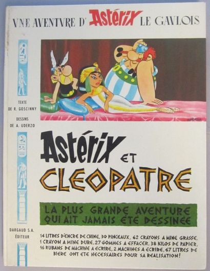 GOSCINNY et UDERZO Astérix et Cléôpâtre, Paris: Dargaud, 1965