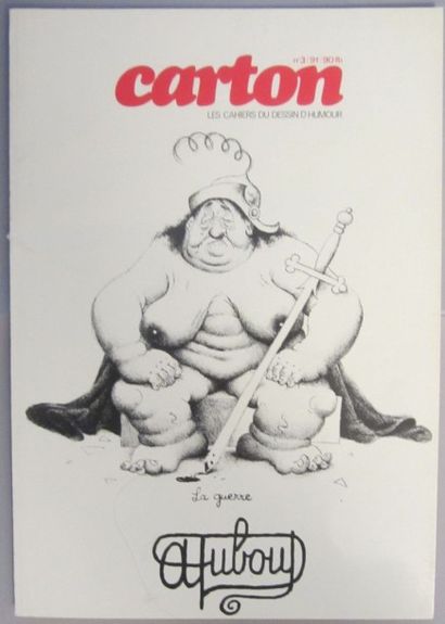 null Carton, Les Cahiers du dessin d'humour,Jacques Glénat Editeur, 1975, n° 3
