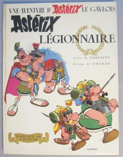 GOSCINNY et UDERZO Astérix Légionnaire, Paris: Dargaud, 1967