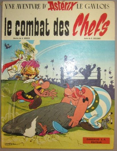 GOSCINNY et UDERZO Le combat des chefs, Paris: Dargaud, 1966