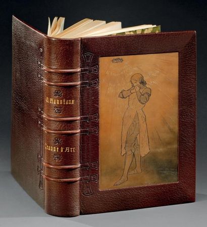 HANOTAUX (Gabriel) JEANNE D'ARC. PARIS, HACHETTE, 1911. Un volume, grand in-4, de...