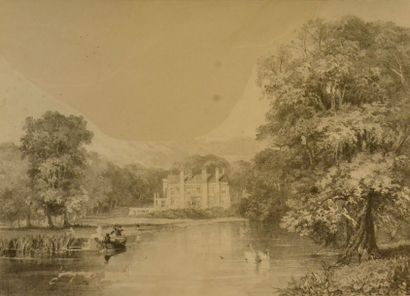Charles RADCLYFFE Views of Perry Barr Hall, the seat of John Gough, esq. From drawings...