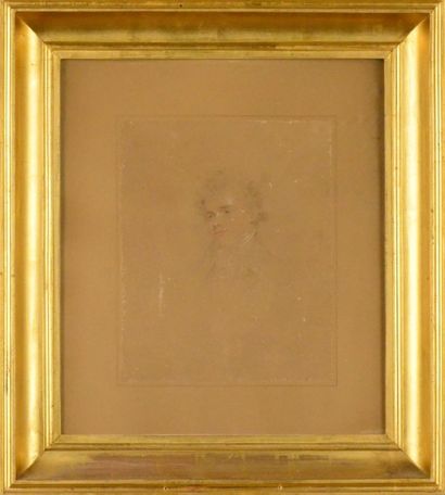 Josh SLATER, école ANGLAISE du XIXe siècle Deux portraits de jeunes hommes dont l'un...