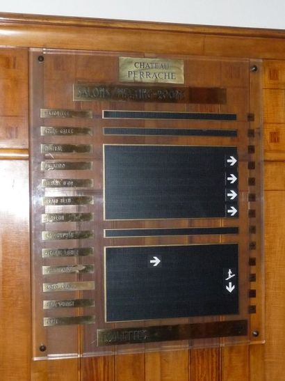 null Panneau en plexiglas, Château Perrache H 90 cm L 73 cm