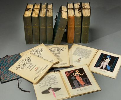 null Gazette du Bon ton, art, Mode et frivolités, 1923 et 1924, 6e et 7e années,...