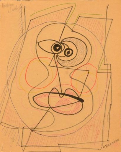 Raymond TRAMEAU (1897-1985) 
Oeuvres sur papier
Bel ensemble de14 dessins composé...