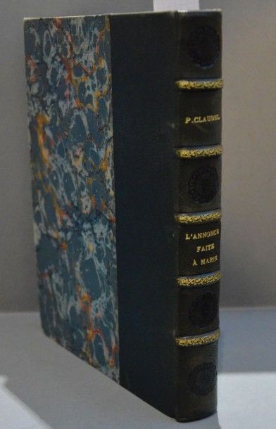 Claudel (Paul) L'ANNONCE FAITE À MARIE. PARIS, LE RAYON D'OR, 1953. Un volume, in-8...