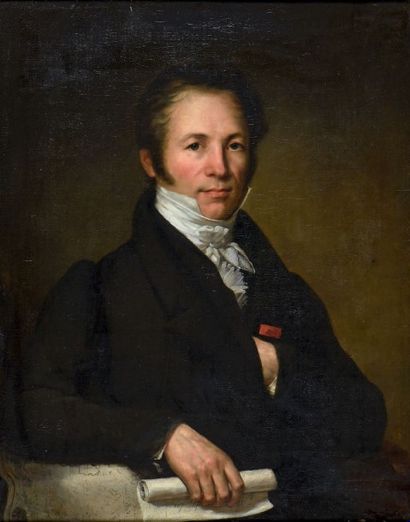 Frédéric DUBOIS (actif entre 1789-1819) 
Portrait d'Antoine-François Andréossy (1761-1828)...
