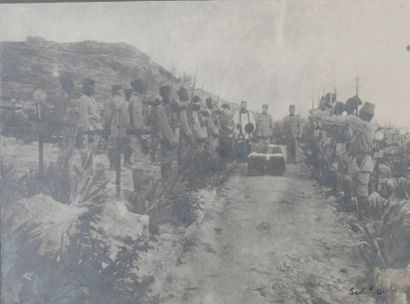 null Les obsèques de Dominique Chabuel soldat du 175e Régiment d'Infanterie tué dans...