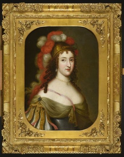 Attribué à Henri (1603-1677) et Charles (1604-1694) de BEAUBRUN 
Anne-Marie Louise...
