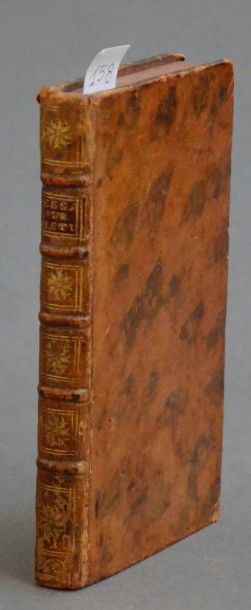 [MALLET (Edme)] ESSAI SUR L'ÉTUDE DES BELLES LETTRES. PARIS, GANEAU, 1747.
Un volume,...