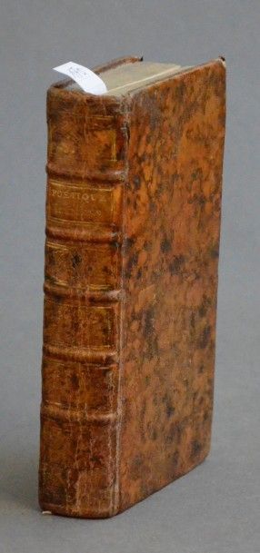 LA SERRE (Jean Antoine) POÉTIQUE ÉLÉMENTAIRE par M. L* S**. LYON, PÉRISSE, 1771.
Un...