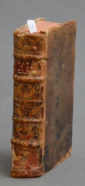 RÉGNIER DESMARAIS (François) GRAMMAIRE FRANÇOISE. PARIS, COIGNARD, 1706.
Un volume,...