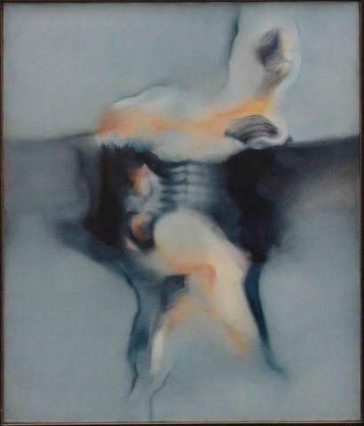 Jean JANOIR (1929-2012) 
Body and Soul, Métamorphose n°14
Huile sur toile, signée...