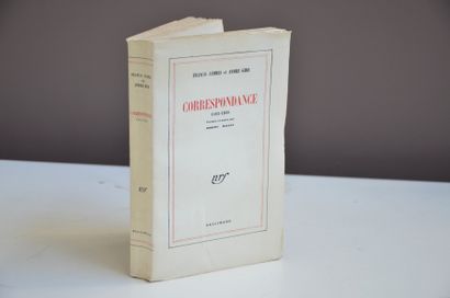null JAMMES (Francis) et GIDE (André). CORRESPONDANCE 1893 -1938. Préface et notes...