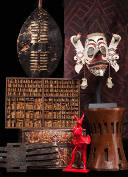 null Masque Udoq, Dayak, Kalimantan, Indonésie, début XXe siècle

Ces masques évoquent...