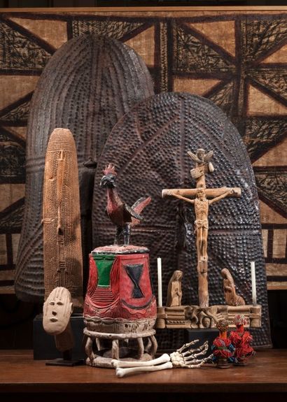 null Urne funéraire Bura, Niger 

Terre cuite, à décor de motifs linéaires et de...