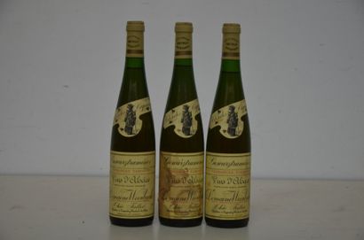 null 3 B GEWURZTRAMINER VENDANGES TARDIVES (e.t.h.) Weinbach 1983