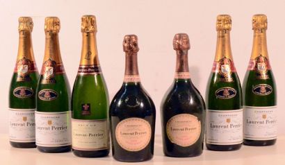 null 5 B CHAMPAGNE BRUT (1 coiffe corrodée.) Laurent Perrier NM
2 B CHAMPAGNE BRUT...