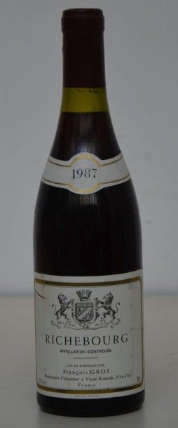  1 B RICHEBOURG (Grand Cru) e.t.h. François Gros 1987