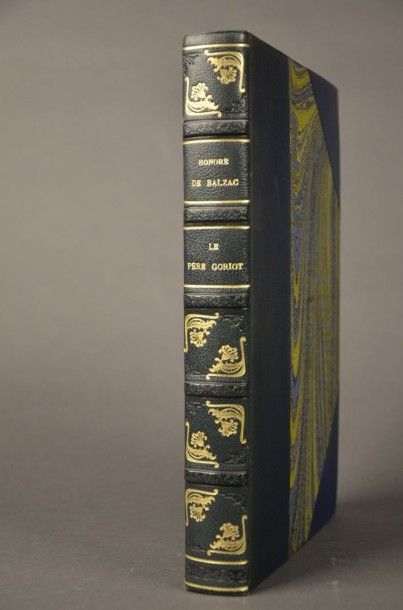 BALZAC (Honoré de) LE PÈRE GORIOT. PARIS, KIEFFER, 1922. Un volume, in-4, demi-reliure...