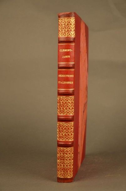 JANIN (Clément) LES SÉDUCTIONS ITALIENNES. PARIS, KIEFFER, 1929. Un volume, in-4,...