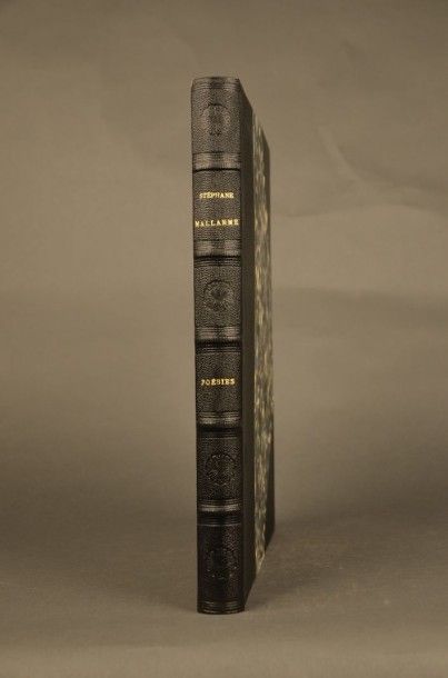 MALLARMÉ (Stéphane) POÉSIES. PARIS, LES MARGES, 1926. Un volume, in-4, demi-reliure...