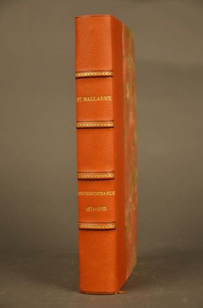 MALLARMÉ (Stéphane) CORRESPONDANCE II - 1871-1885. PARIS, NRF, 1965. Un volume, in-8,...