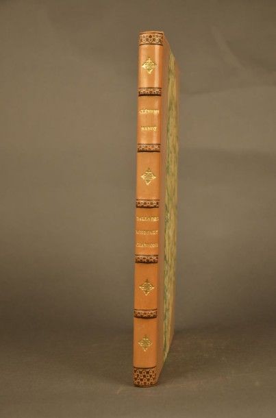 MAROT (Clément) BALLADES, RONDEAUX & CHANSONS. PARIS, BLAIZOT-KIEFFER, 1910. Un volume,...