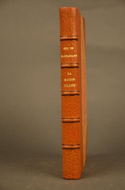 MAUPASSANT (Guy de) LA MAISON TELLIER. PARIS, LES HEURES CLAIRES, 1951. Un volume,...