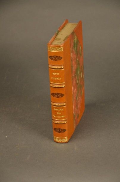 POURRAT (Henri) GASPARD DES MONTAGNES. LYON, LARDANCHET, 1924. Un volume, in-8, demi-reliure...