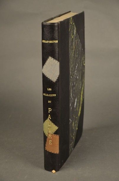 RICTUS (Jehan) LES SOLILOQUES DU PAUVRE. PARIS, VIALETAY, 1949. Un volume, in-4,...