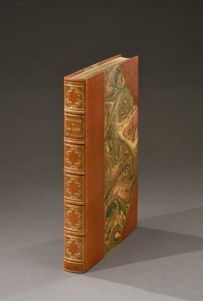 SAND (George) LA MARE AU DIABLE. PARIS, QUANTIN, 1889. Un volume, in-4, demi-reliure...