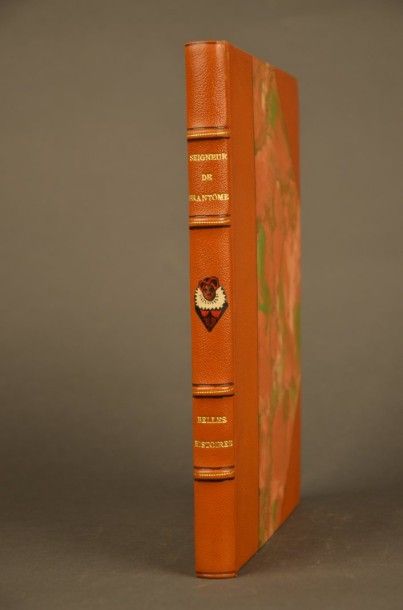 BRANTÔME (Seigneur de) LES BELLES HISTOIRES. PARIS, CRÈS & Cie, 1924. Un volume,...