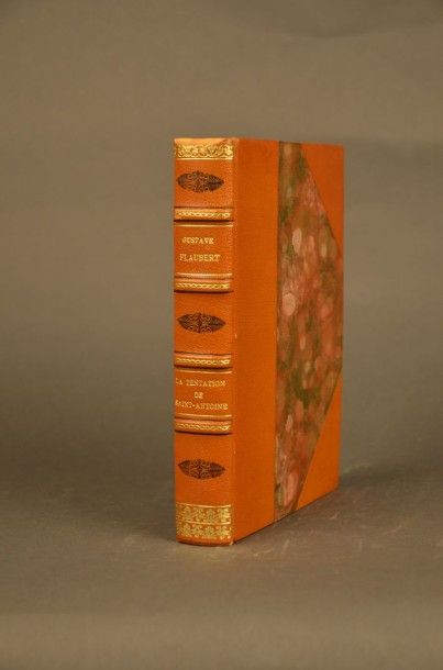 FLAUBERT (Gustave) LA TENTATION DE SAINT-ANTOINE. PARIS, CYRAL, 1930. Un volume,...