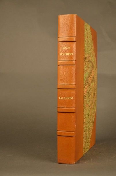 FLAUBERT (Gustave) SALAMMBÔ. MALAKOFF, LA TRADITION, 1944-1947. Un volume, grand...