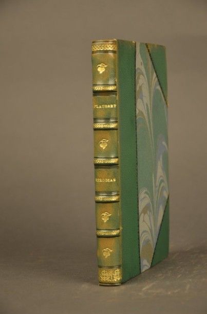 FLAUBERT (Gustave) HÉRODIAS. PARIS, FERROUD, 1913. Un volume, in-8, demi-reliure...