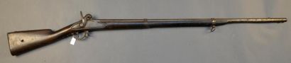 France Fusil 1822 T, transformé chasse
Platine à piston marquée de la «MANUFACTURE...